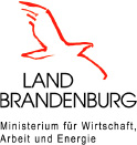 Logo Ministerum für Wirtschaft, Arbeit und Energie im Land Brandenburg.